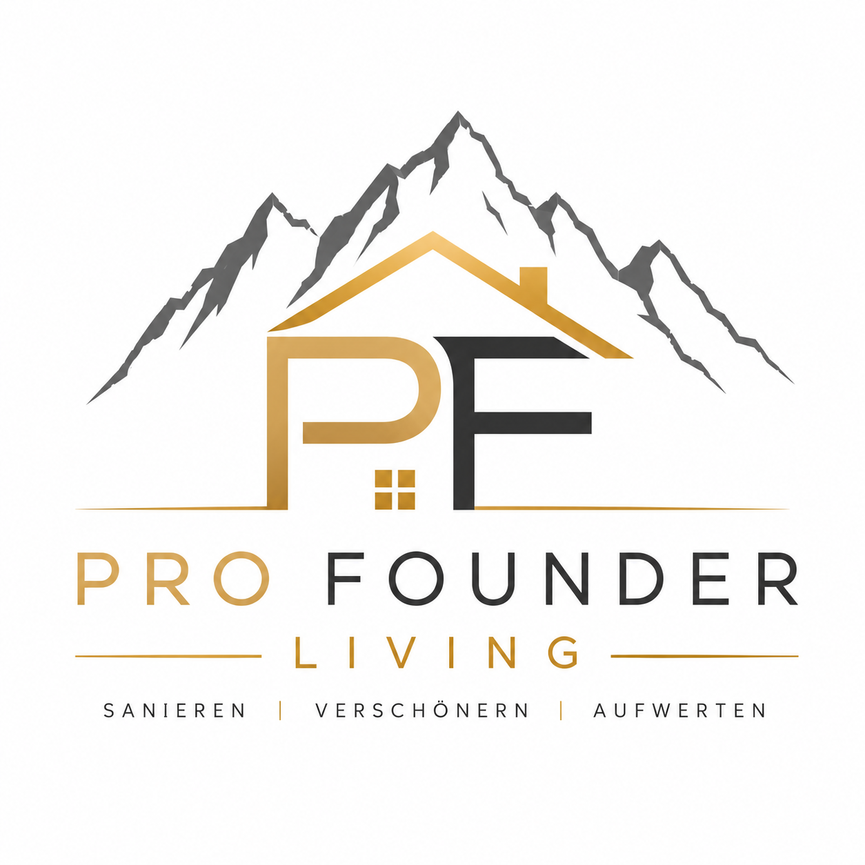 Pro Founder Living Logo